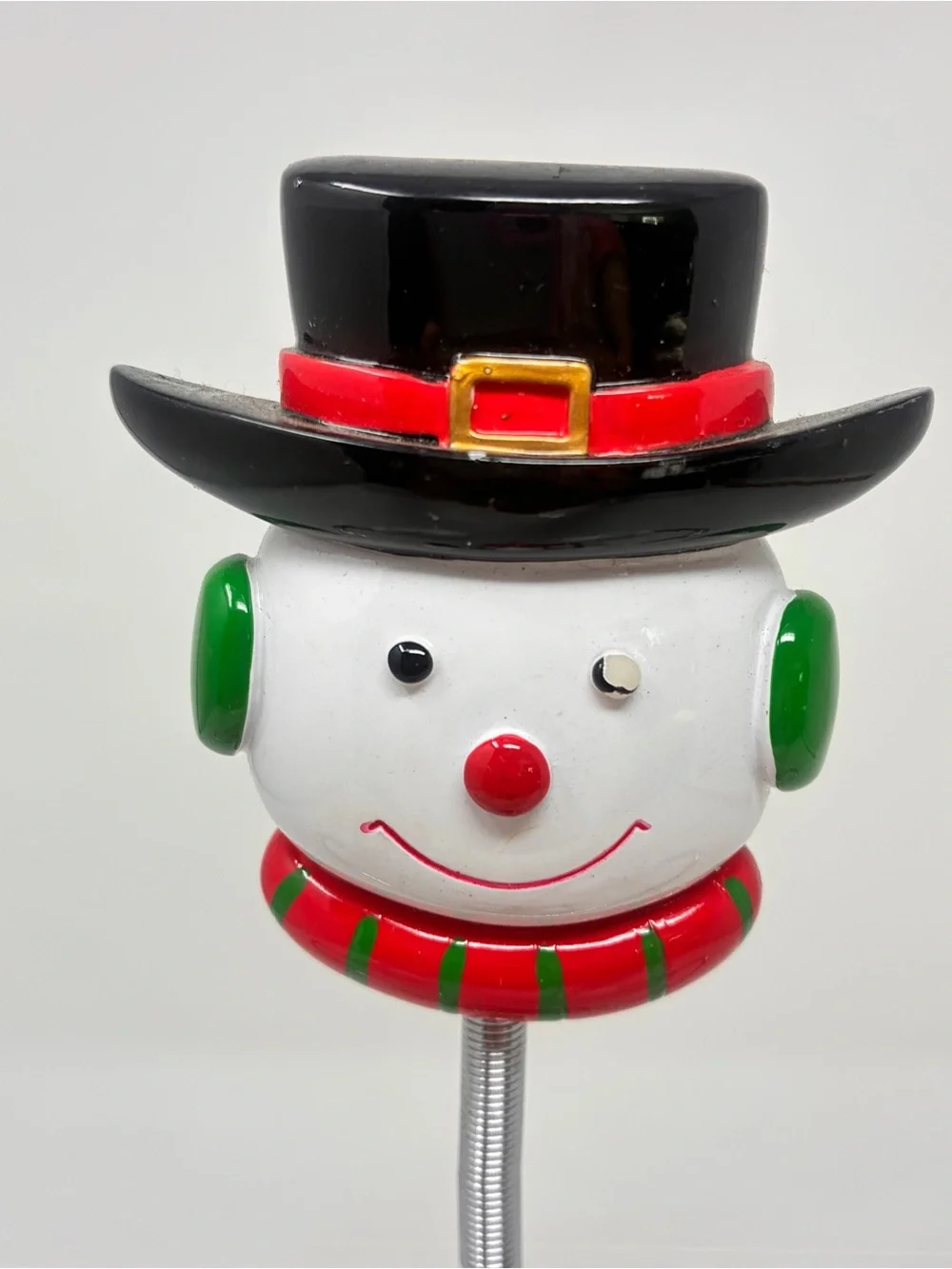 Snowman Letter Holder Menu Photo Holder Desktop Decor